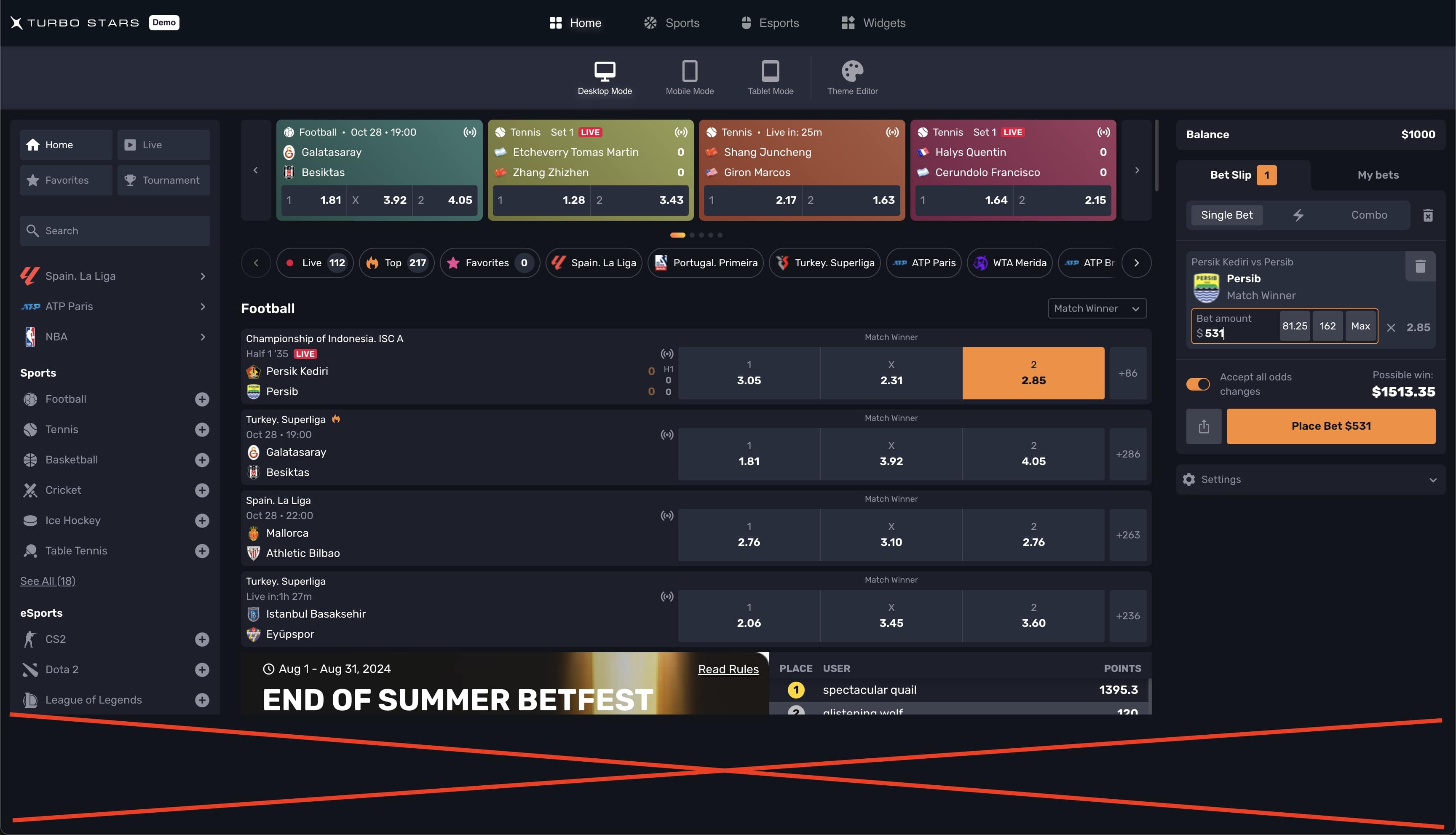 Desktop iFrame — incorrect layout