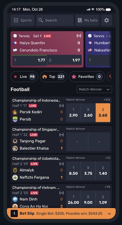 Mobile iFrame — correct layout