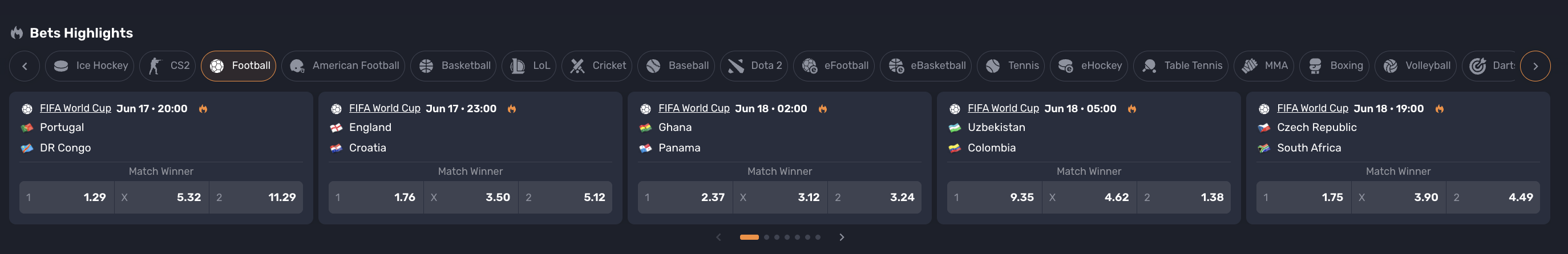 Best Highlights widget